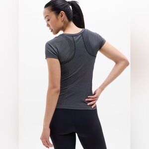 Athleta Black Short Sleeve Tee